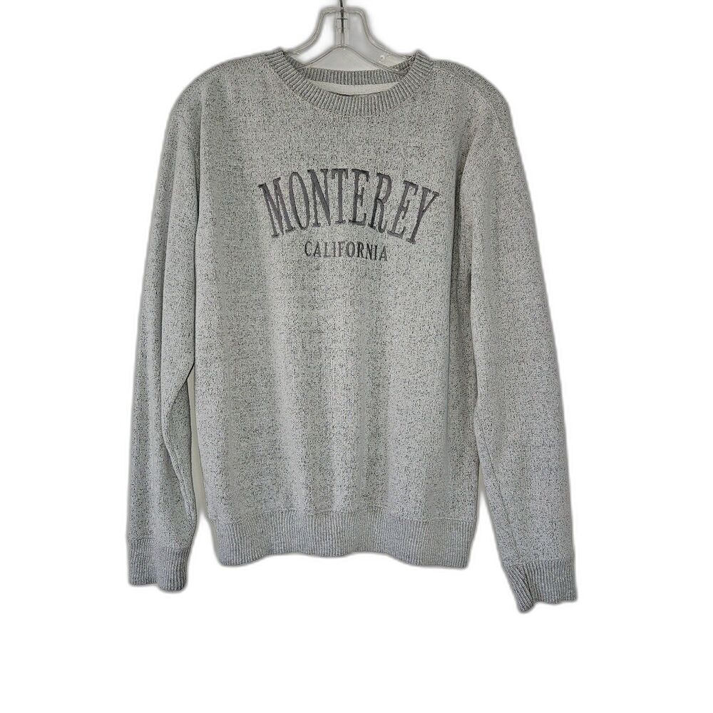 Monterey California Gray Heathered Sweatshirt Unisex Size Small